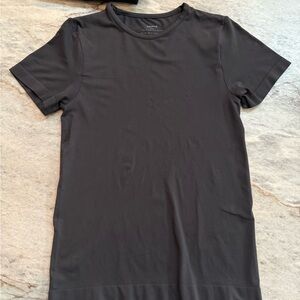 SKIMS Black Short Sleeve Tee